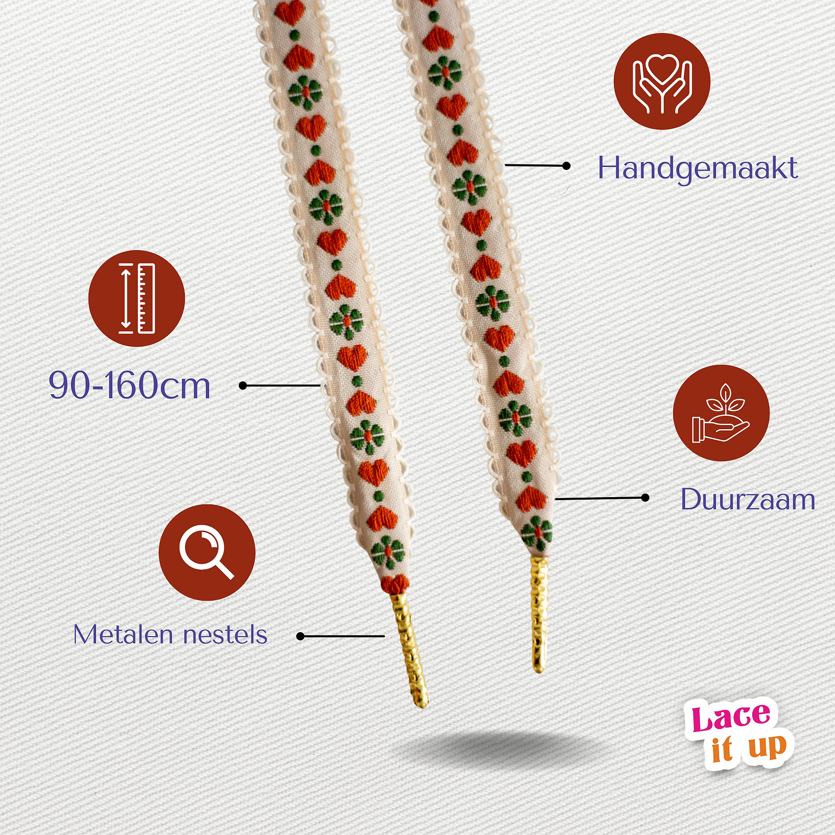 Sweetheart Lace – romantische kantveters met hartjes