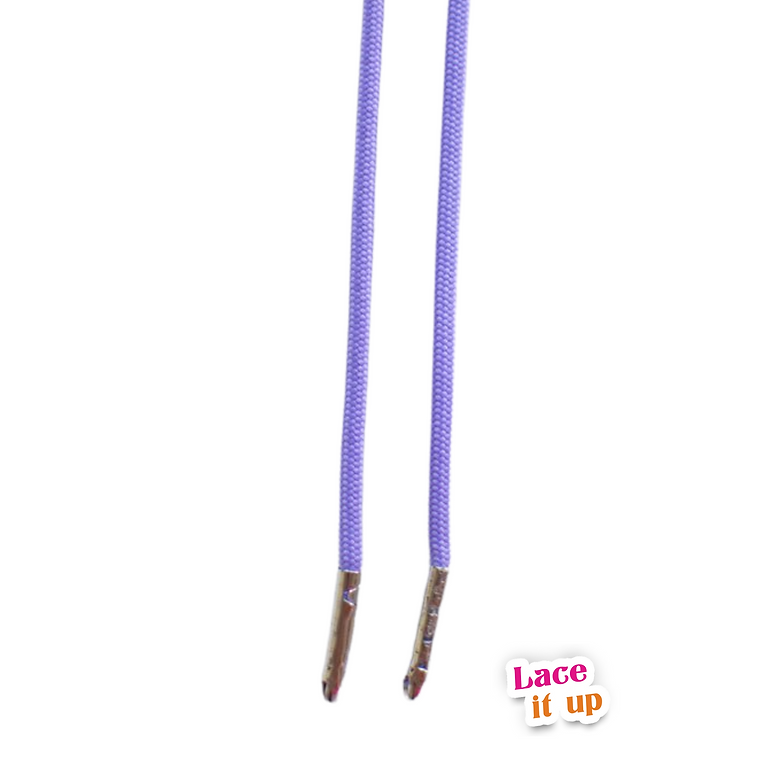 Lavender Loop – ronde veters in lila