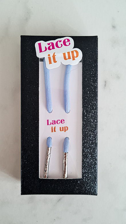 Clear Sky – ronde veters lichtblauw