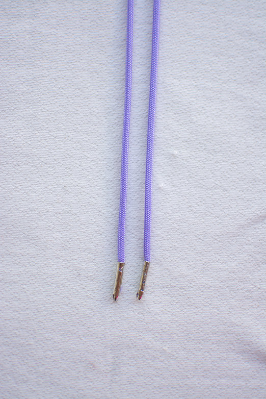 Lavender Loop – ronde veters in lila