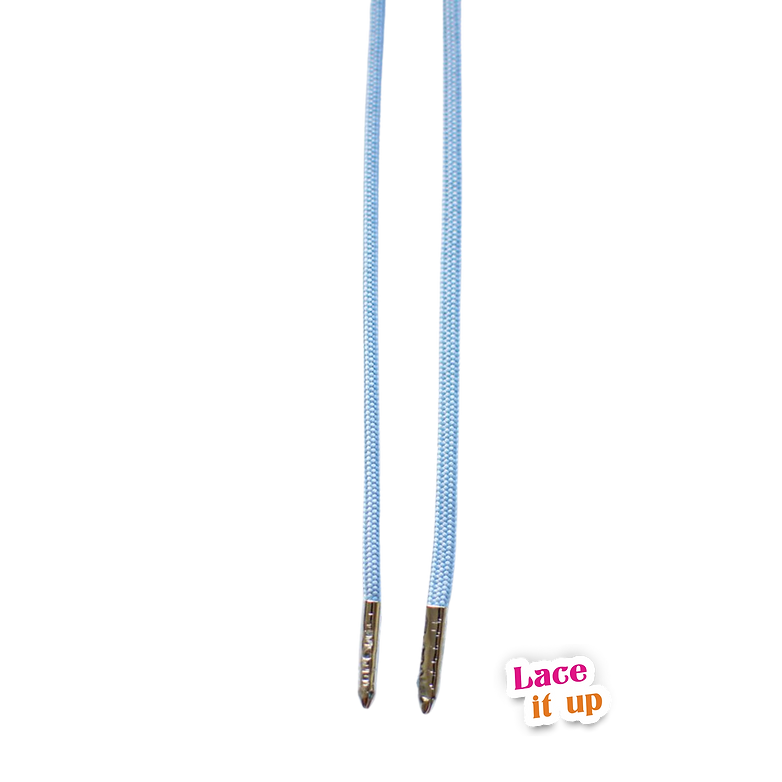 Clear Sky – ronde veters lichtblauw