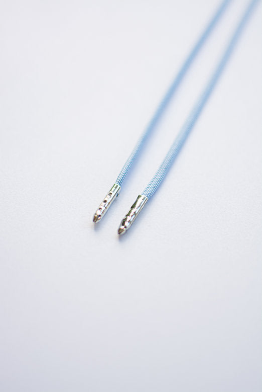 Clear Sky – ronde veters lichtblauw