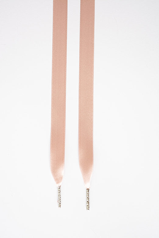 Dusty Rose Luxe – Satijnen veters oudroze