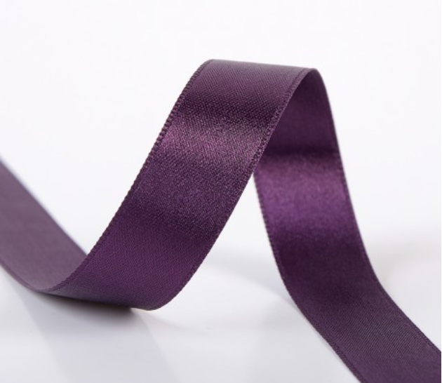 Royal Fig – satijnen sneaker-veters in auberginepaars